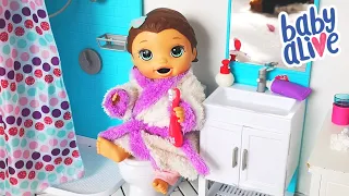 Baby Alive Lily Morning Bedtime Routine Videos