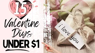 ❤️ YES!! | $1 and UNDER Valentine DIYS | Valentine's Day Home Decor | Dollar Tree Valentine DIYS