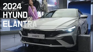 Explore 2024 Hyundai Elantra facelift with me - First look Exterior & Interior/ VROOMVROOM