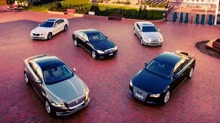 2016 BMW 7 Series Vs Mercedes S Class Vs Audi A8 Vs Jaguar XJL REVIEW & COMPARISON