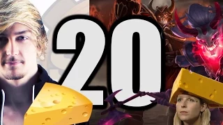 Siv HD - Best Moments #20 - Botlane CHEESE