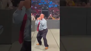 Paul Heyman tries to attack a fan🤣 #shorts