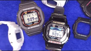 ขนาดกรอบและสายของนาฬิกา G-Shock ตระกูล 5000 และ 5600