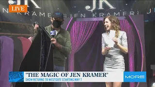 Doing magic with Jen Kramer