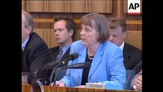 GERMANY: CONTAMINATED NUCLEAR WASTE SHIPMENTS PRESS CONFERENCE