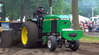 Tractor Pulling 2022: Hot Farm Tractors. Winamac, IN. Indiana Pulling League