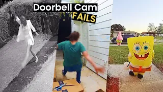 Funniest Moments Caught by Doorbell Cams