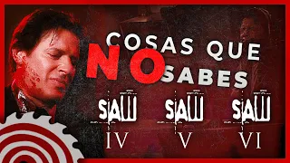 ▶ DESCUBRE Todas las CURIOSIDADES de SAW 4 | SAW 5  y SAW 6  ✅