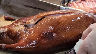 Chop #RoastedGoose #HongKongstreetFood Roasted#PorkBelly  #StreetFood #BBQork #Chicken #ASMR