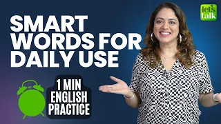 Smart English Words For Daily Conversations | #shorts Spoken English Practice - Nysha