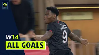 Goals compilation : Week 14 - Ligue 1 Uber Eats / 2021-2022