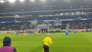 Gól Rakouska proti Slovensku na 0:1