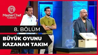 İkinci Dokunulmazlık Oyununu Kazanan Takım - MasterChef 8. Bölüm