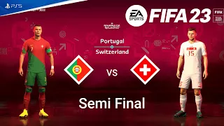 Portugal Vs Switzerland Semi Final | Ronaldo Insane Goal | 4K60FPS | Fifa-23