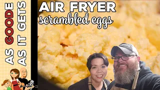 Air Fryer Scrambled Eggs