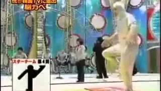 Funny Human Tetris Japanese Show