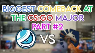 BIGGEST COMEBACK AT THE CS:GO MAJOR - Luminosity Gaming vs Liquid (Map #2 Cache Highlights)