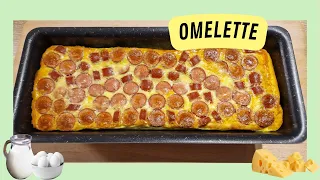 Omelette Омлет. Быстрый и легкий завтрак.