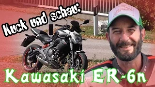 Jens Kuck und die Kawasaki ER 6n ( 48PS möglich )