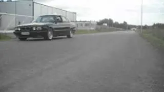 BMW 525i E34 Eisenmann Sport Exhaust.wmv