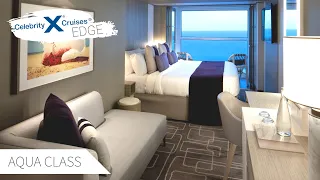 Aqua Class Stateroom | Celebrity Edge Full Walkthrough Tour & Review 4K | 2021