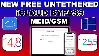 Free iCloud Bypass iOS 14.8/14.7.1/12.5.5 Windows|Free Untethered iCloud Bypass Windows iOS 14/13/12