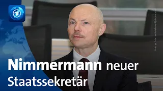 Neuer Wirtschaftsstaatssekretär: Philipp Nimmermann folgt auf Patrick Graichen