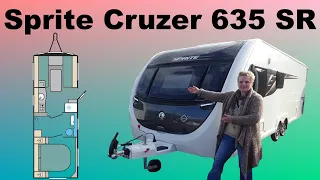 "3 Zimmer" auf 4 Rädern!  Sprite Cruzer 635 SR 2023