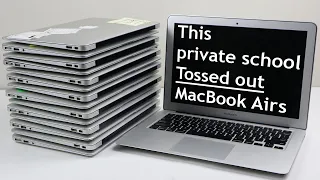 15 FREE MacBooks - School Tossed them out! - Lets fix them!