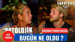 Nagihan ve Yunus Emre Birbirine Girdi!  Survivor All Star 2024 102  Bölüm