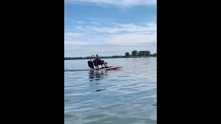 Homemade airboat 210cc