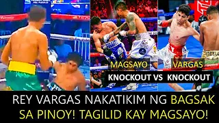 REY VARGAS NAKATIKIM NG BAGSAK SA PINOY! TAGILID KAY MAGSAYO!