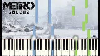 Metro Exodus - Title Sequence (Piano Tutorial)