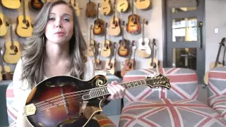 Weber Fine Acoustic Instruments: Sierra Hull with Fern Mandolin in Nashville, TN