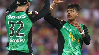 Sandeeep Lamichhane Bowling in BBL All Wickets!
