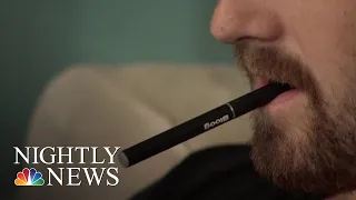New Study Shows Rise In E-Cig Usage Among Teens | NBC Nightly News