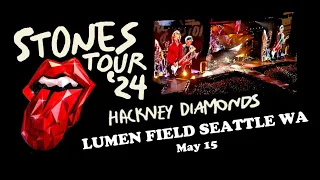 The Rolling Stones 2024 Live Lumen Field Seattle WA