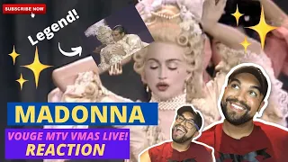 MADONNA- VOGUE LIVE AT THE MTV VMAS 1990 REACTION VIDEO