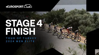 SIMPLY INCREDIBLE! 🫨 | Tour of Turkey Stage 4 Race Finish | Eurosport Cycling
