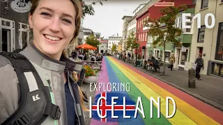 Checking out the outskirts of Reykjavik - Solo motorcycle adventure in Iceland [S4-E10]