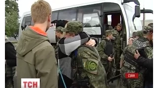 Із Сум на Донбас вирушив зведений загін правоохоронців та рота спецпризначення "Суми"