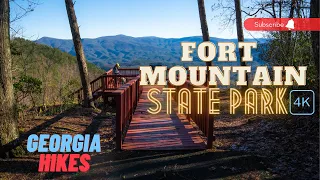 Fort Mountain State Park in 4K | Georgia State Parks | Georgia Hike | Best Georgia State Parks