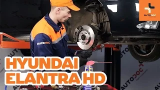 How to change front anti roll bar link on HYUNDAI ELANTRA HD TUTORIAL | AUTODOC