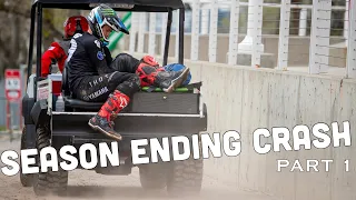 SEASON ENDING CRASH | Monster Energy Supercross Salt Lake City Vlog | Part 1