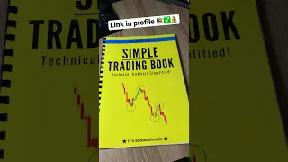 Simple Trading Book 📚✅💰#shorts #trading #forex #bitcoin #cryptocurrency