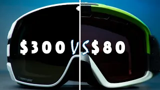 Expensive vs Budget Goggles: You get what you pay for!