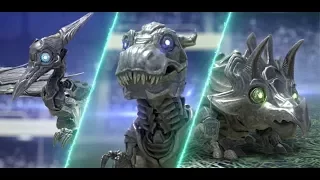 Transformers The Last Knight all Mini Dinobot scenes|Devthegunner