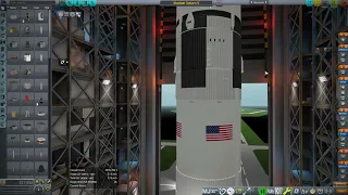 Kerbal Space Program 1.12 with RO - Saturn V with Nuclear Third Stage