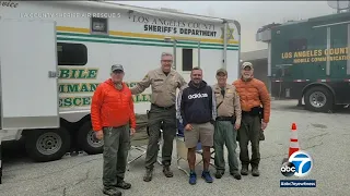 Palmdale hiker found safe after going missing in Angeles National Forest | ABC7