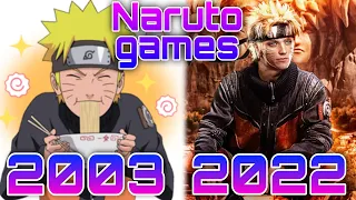 NARUTO GAMES evolution 2003 - 2022